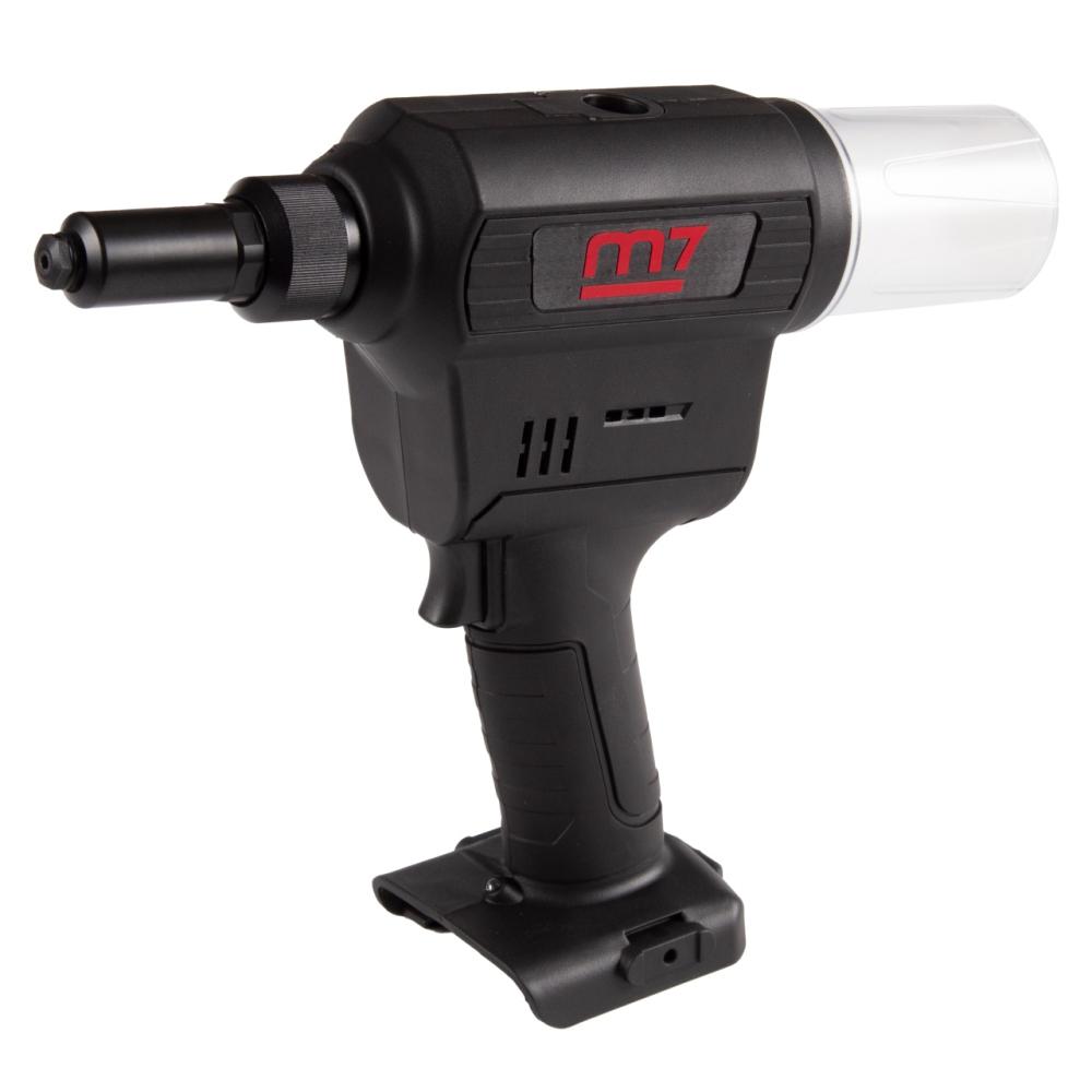 Заклепочник аккумуляторный MIGHTY SEVEN 2,4-6,4 мм, 18 В, без аккумулятора и ЗУ Заклепочник аккумуляторный MIGHTY SEVEN 2,4-6,4 мм, 18 В, без аккумулятора и ЗУ