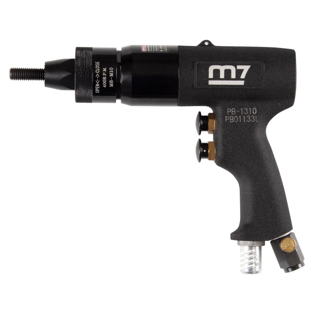 Пневматический заклепочник для резьбовых заклепок MIGHTY SEVEN PB-1310 (М8-М10) Пневматический заклепочник для резьбовых заклепок MIGHTY SEVEN PB-1310 (М8-М10)