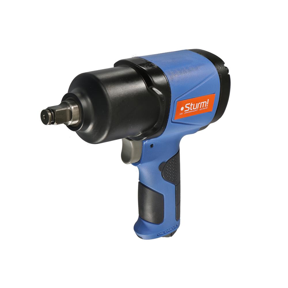 Гайковерт пневматический Sturm! крутящий момент 1200 Нм, патрон 1/2 Гайковерт пневматический Sturm! крутящий момент 1200 Нм, патрон 1/2