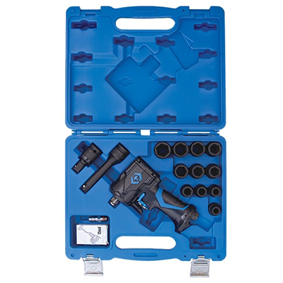 Гайковерт пневматический ударный 1/2", 678 Нм (с комплектом головок, 16 предметов) Гайковерт пневматический ударный 1/2", 678 Нм (с комплектом головок, 16 предметов)