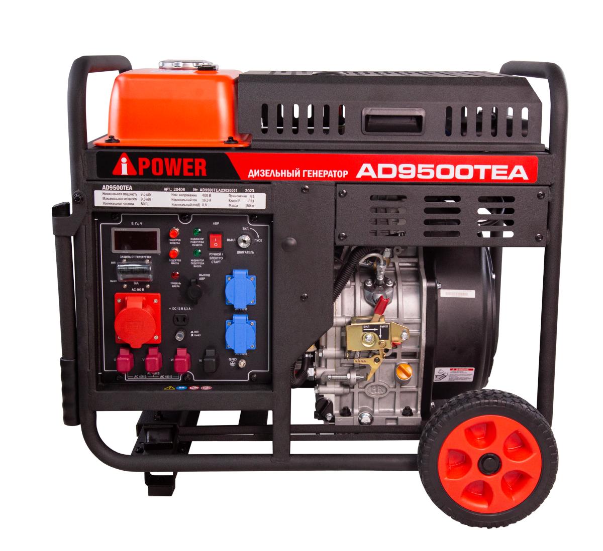 Дизельные генераторы AD9500TEA