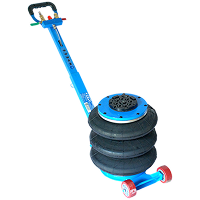 Подкатные пневматические домкраты COMPAC